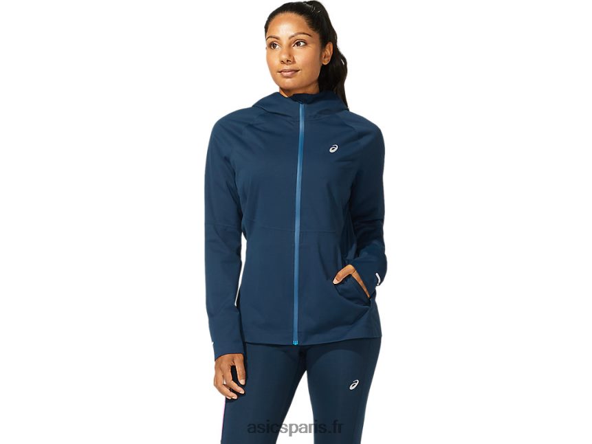 femmes Asics accélérer la veste BXL8B24050 bleu français