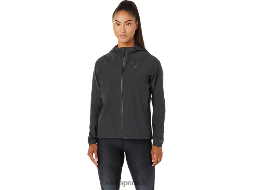 femmes Asics accélérer la veste imperméable 2.0 BXL8B23271 gris graphite