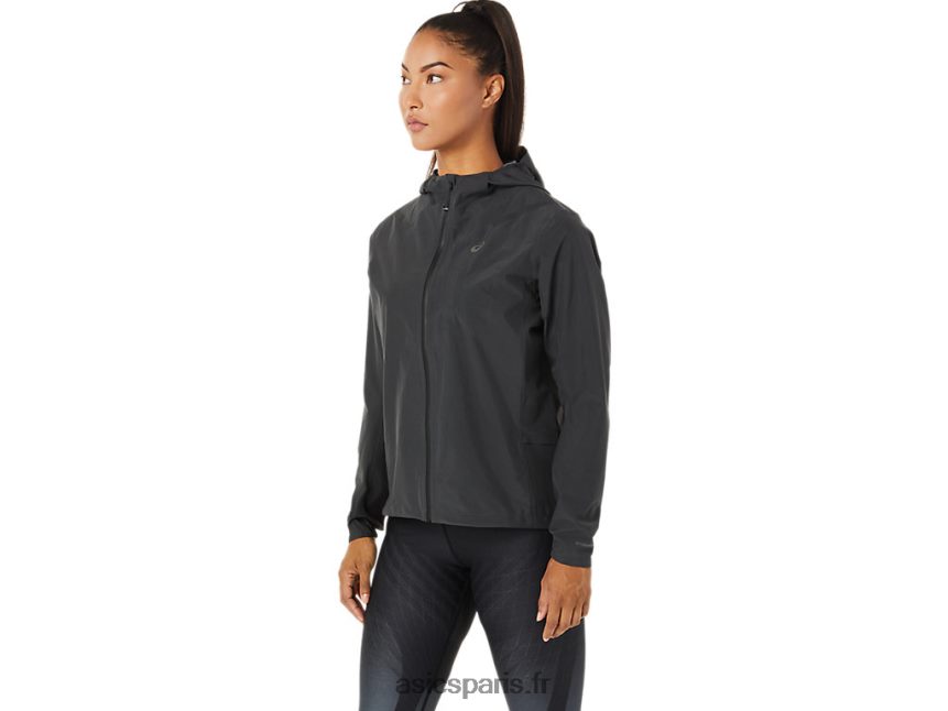 femmes Asics accélérer la veste imperméable 2.0 BXL8B23271 gris graphite