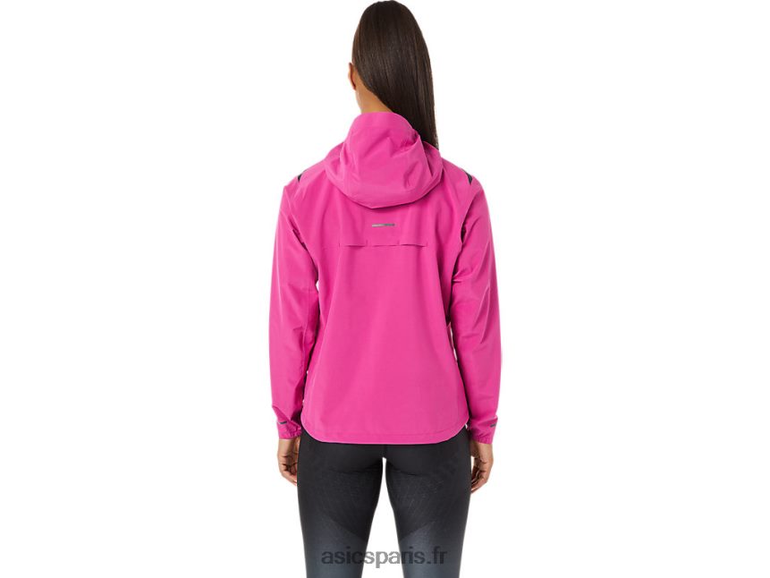 femmes Asics accélérer la veste imperméable 2.0 BXL8B23274 rouge fuchsia