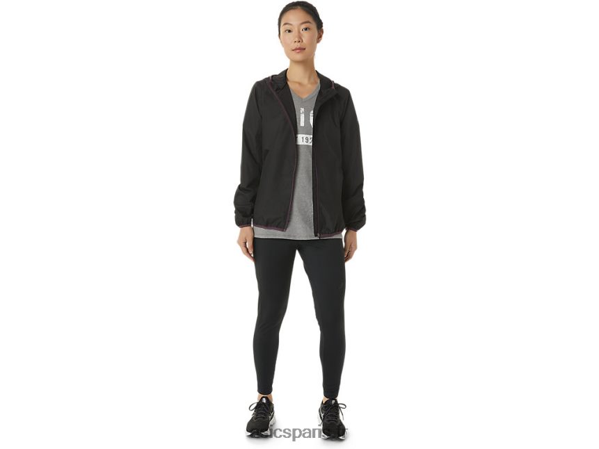 femmes Asics veste compressible BXL8B23358 performance noir/prune foncé