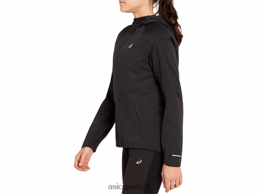 femmes Asics veste d\'accélération d\'hiver BXL8B23419 performance noir