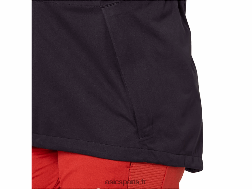 femmes Asics veste d\'accélération d\'hiver BXL8B23419 performance noir