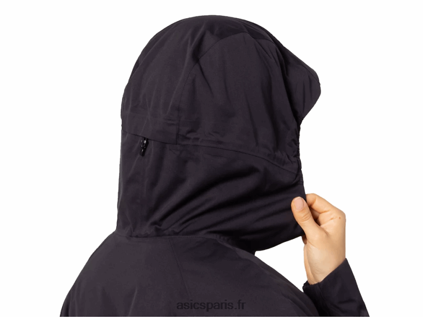 femmes Asics veste d\'accélération d\'hiver BXL8B23419 performance noir