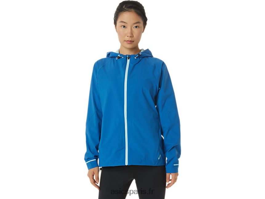 femmes Asics veste imperméable BXL8B23341 Lake Drive/bleu clair