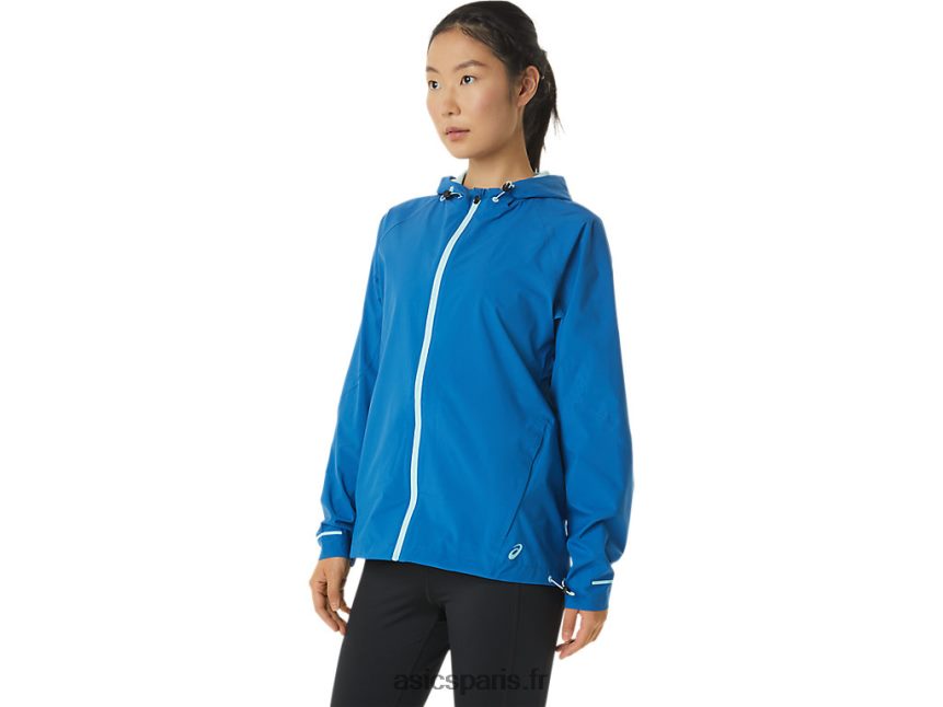 femmes Asics veste imperméable BXL8B23341 Lake Drive/bleu clair