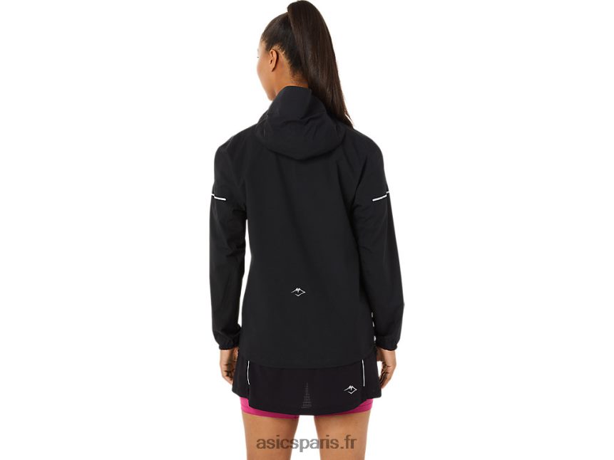 femmes Asics veste imperméable fujitrail BXL8B23482 performance noir