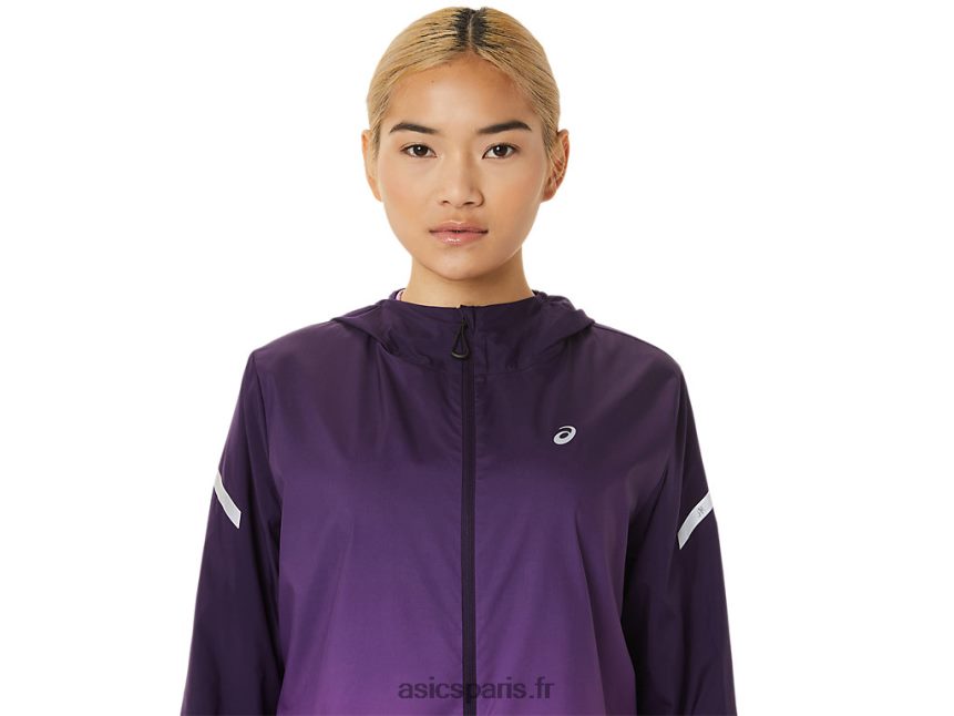 femmes Asics veste lite-show BXL8B22790 ombre nocturne/orchidée