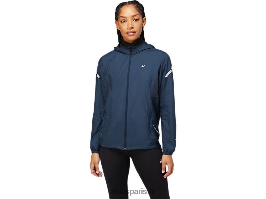 femmes Asics veste lite-show BXL8B23678 bleu français