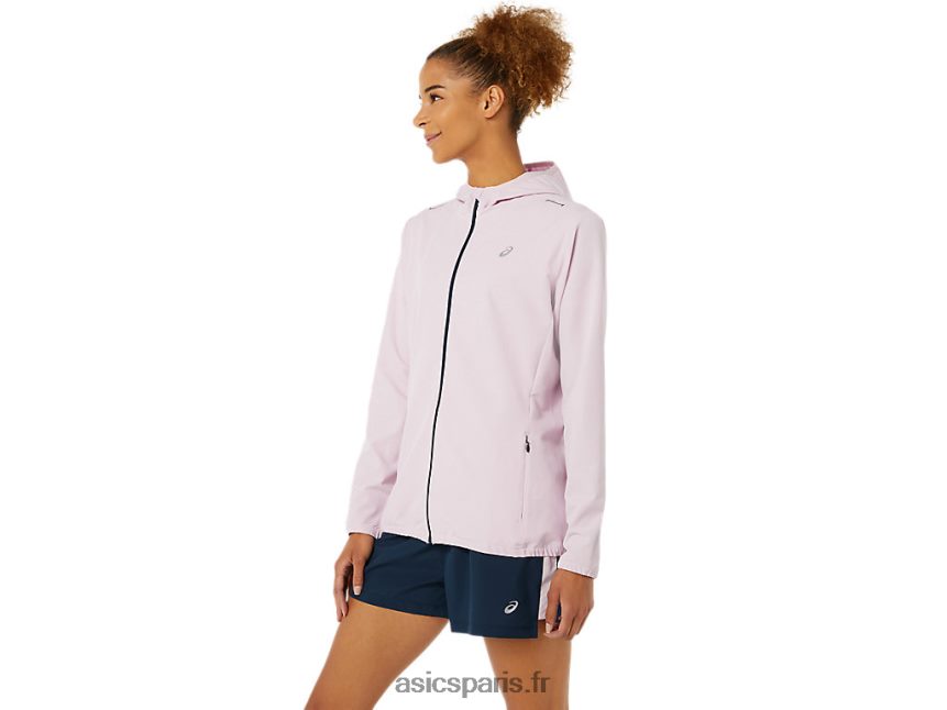 femmes Asics veste prêt-à-porter BXL8B23338 légèrement rose/bleu français