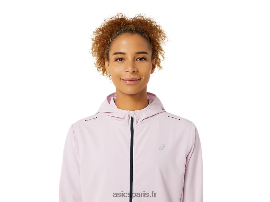 femmes Asics veste prêt-à-porter BXL8B23338 légèrement rose/bleu français