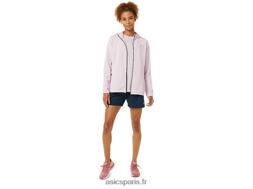 femmes Asics veste prêt-à-porter BXL8B23338 légèrement rose/bleu français