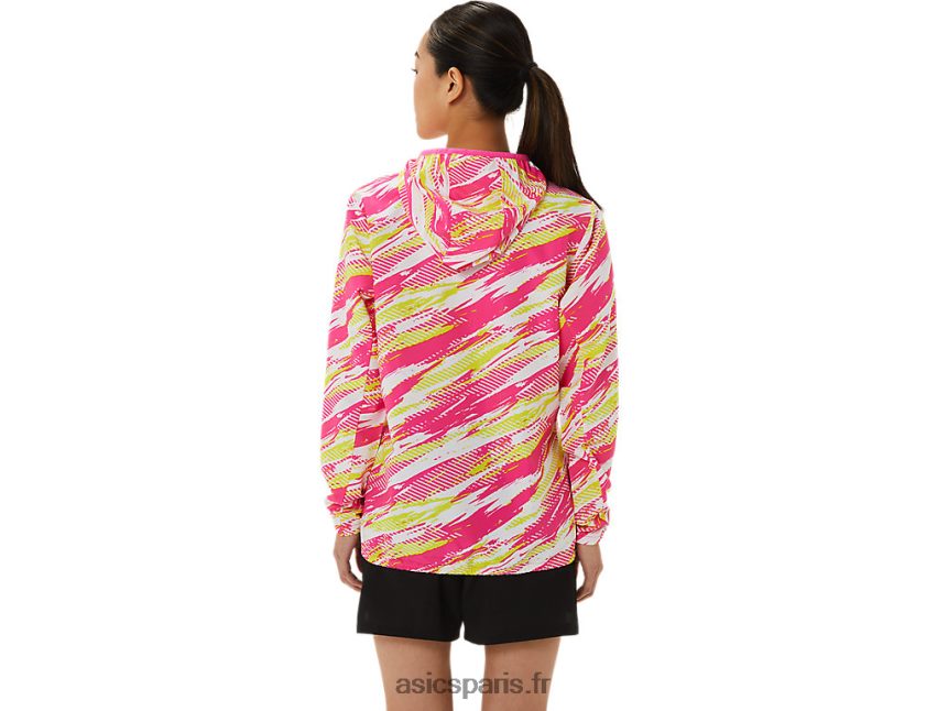 femmes Asics veste prêt-à-porter lam BXL8B23309 lueur rose