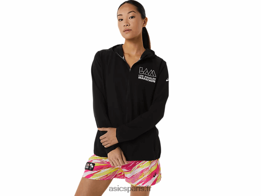 femmes Asics veste prêt-à-porter lam BXL8B23311 performance noir