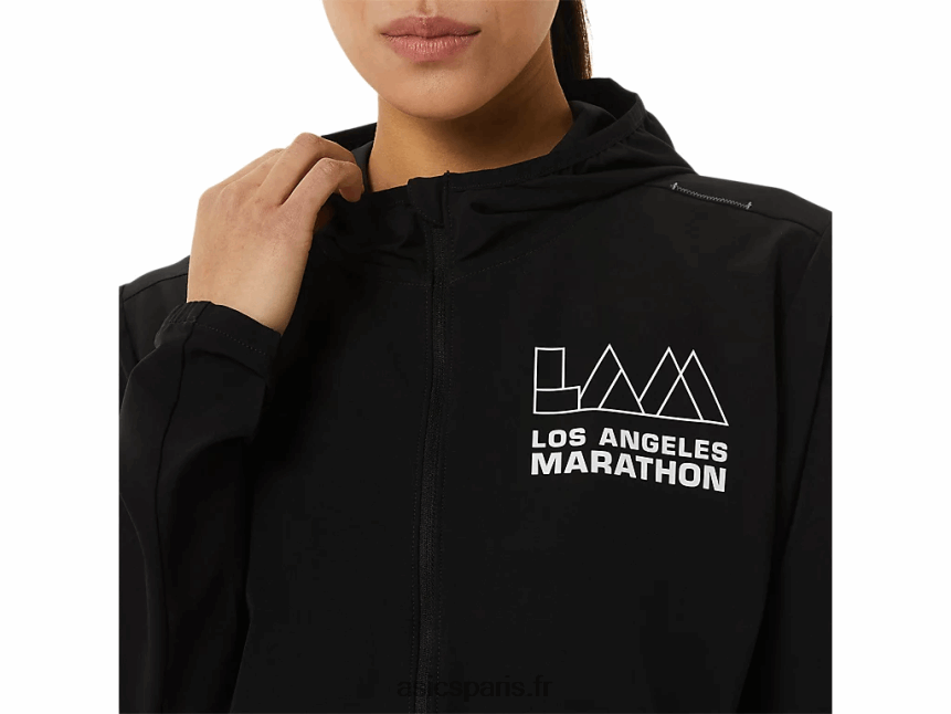 femmes Asics veste prêt-à-porter lam BXL8B23311 performance noir