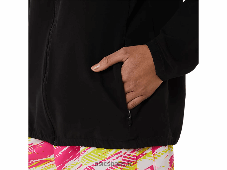 femmes Asics veste prêt-à-porter lam BXL8B23311 performance noir