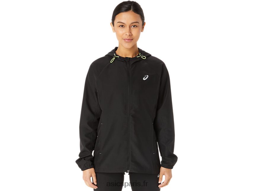 femmes Asics veste repliable pr lyte BXL8B22310 performance noir