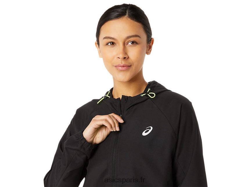 femmes Asics veste repliable pr lyte BXL8B22310 performance noir