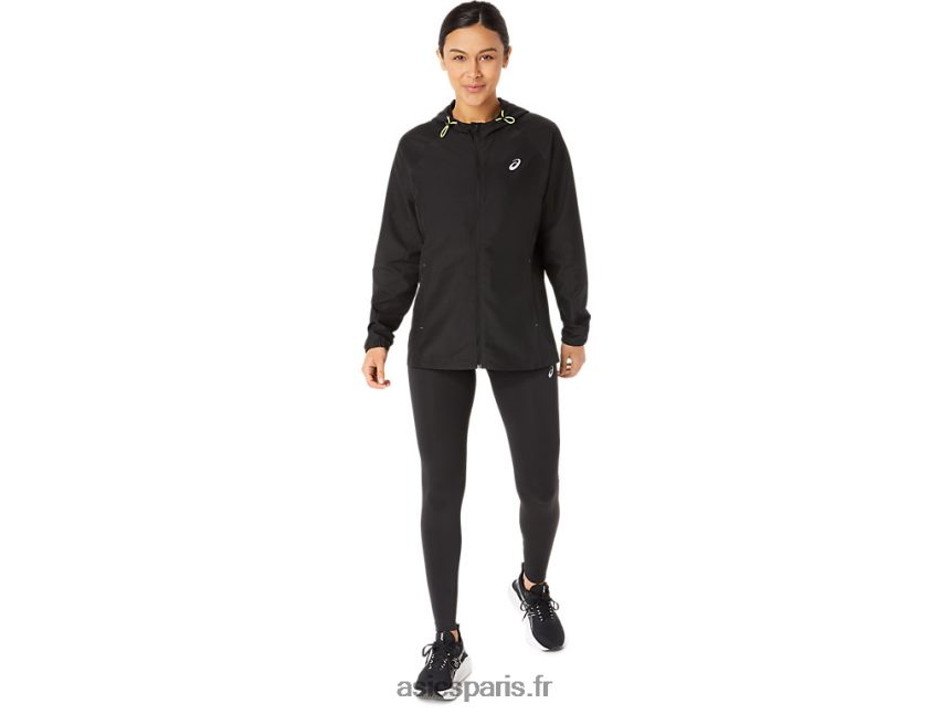 femmes Asics veste repliable pr lyte BXL8B22310 performance noir
