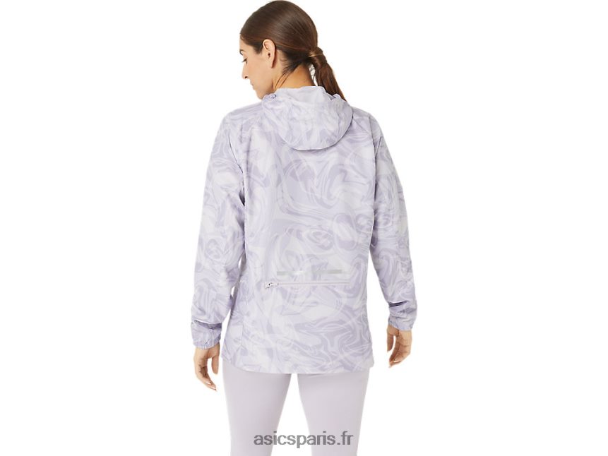 femmes Asics veste repliable pr lyte BXL8B22318 goutte de sumi violet crépuscule