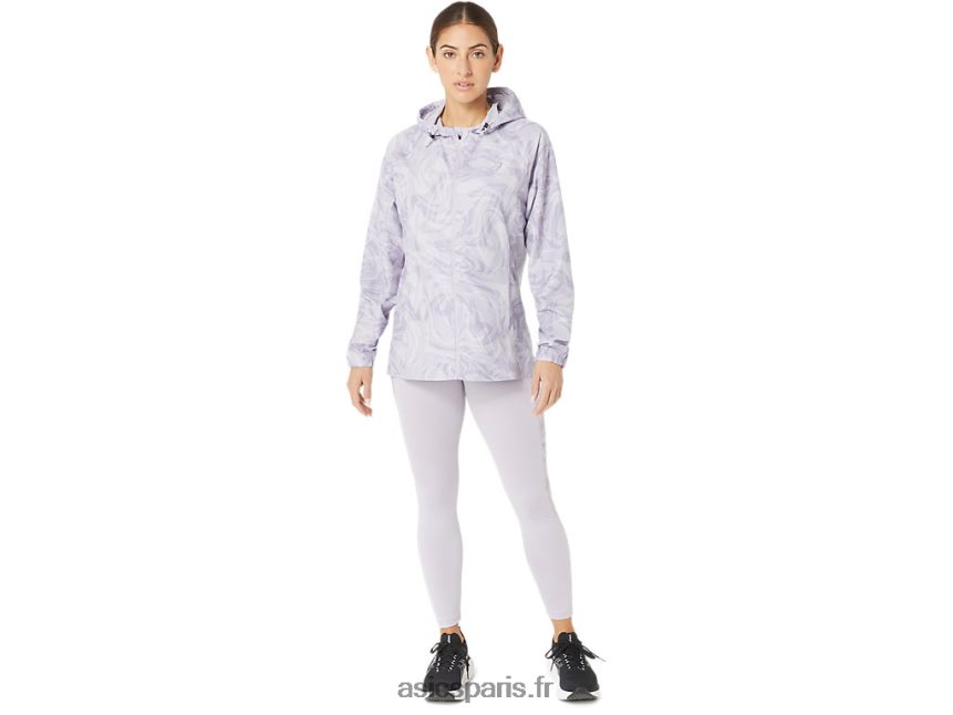 femmes Asics veste repliable pr lyte BXL8B22318 goutte de sumi violet crépuscule