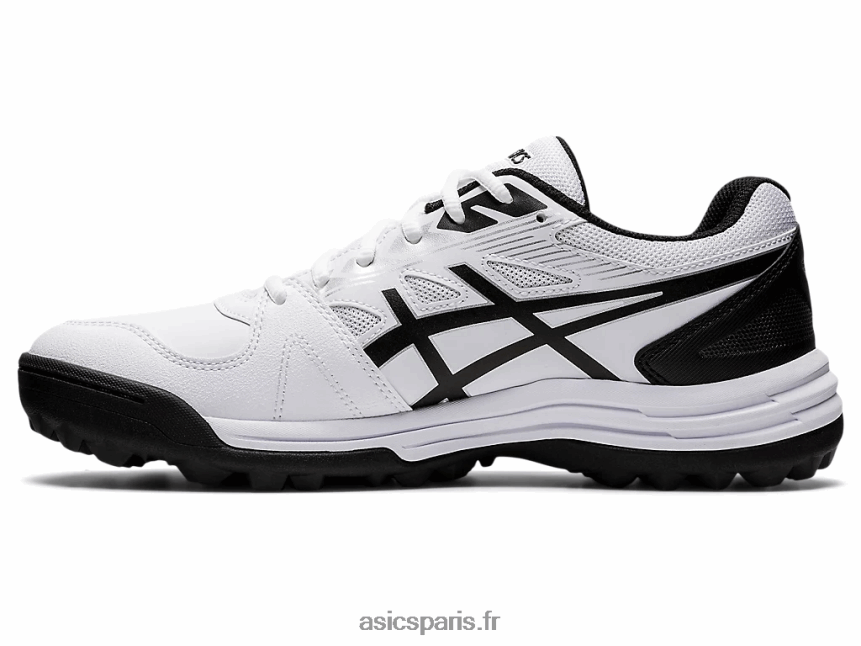Hommes Asics champ létal de gel BXL8B21198 blanc noir