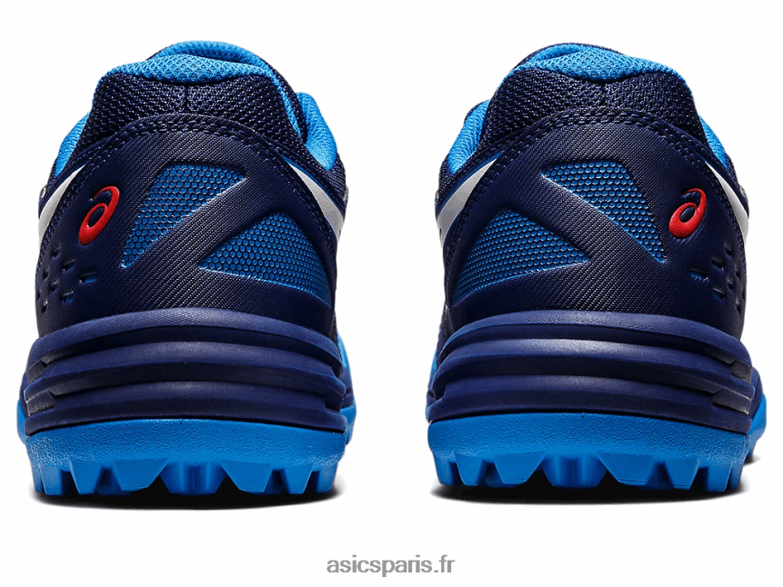 Hommes Asics champ létal de gel BXL8B21213 bleu marine/blanc