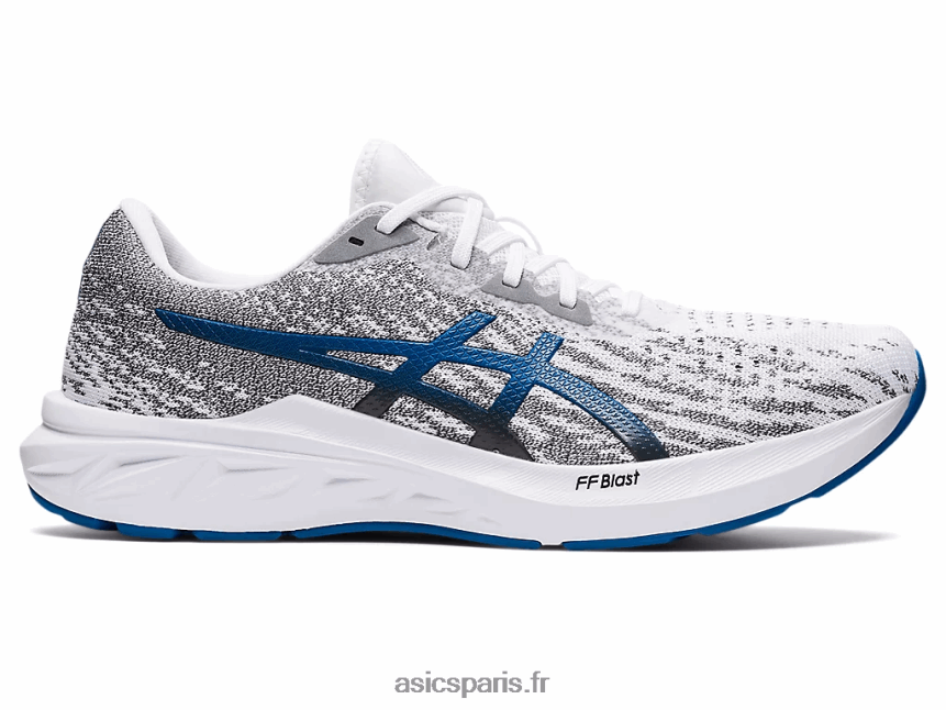 Hommes Asics Dynablast 2 BXL8B21479 route blanche / lac