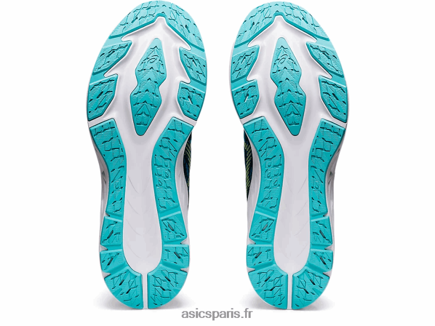 Hommes Asics Dynablast 2 BXL8B21492 route du lac/vert de danger