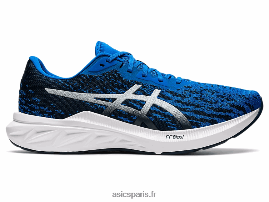 Hommes Asics Dynablast 2 BXL8B21723 bleu électrique/blanc
