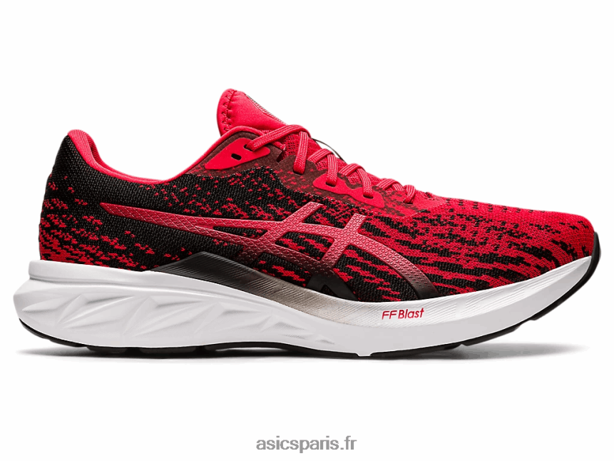 Hommes Asics Dynablast 2 BXL8B21733 rouge électrique/noir
