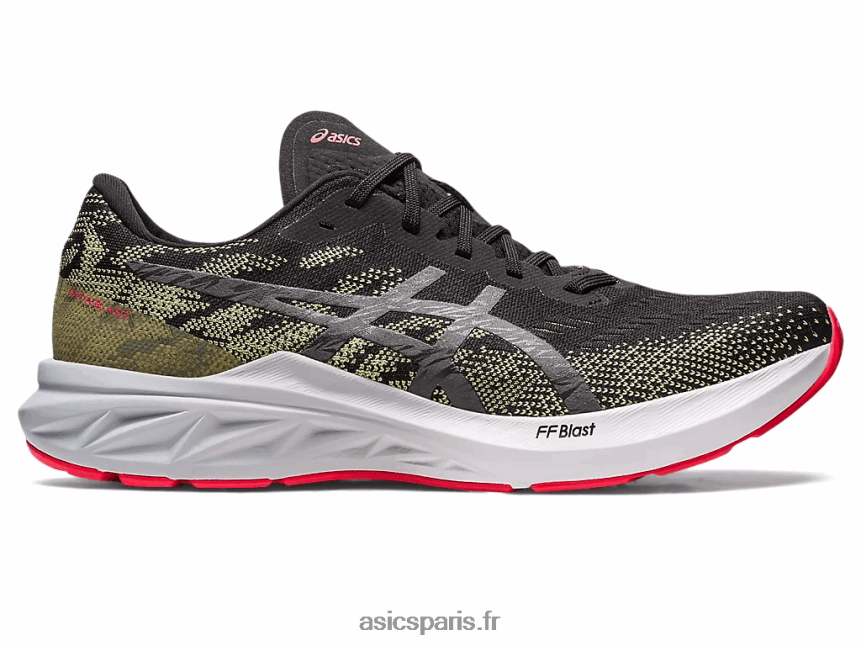 Hommes Asics Dynablast 3 BXL8B2215 noir blanc