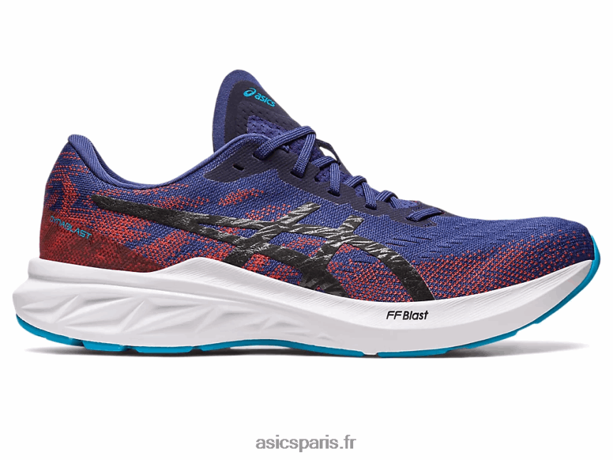 Hommes Asics Dynablast 3 BXL8B2251 bleu indigo/noir