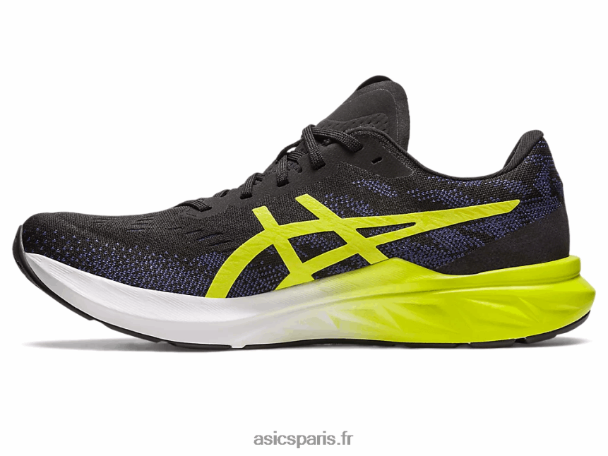 Hommes Asics Dynablast 3 BXL8B2264 noir/zeste de citron vert