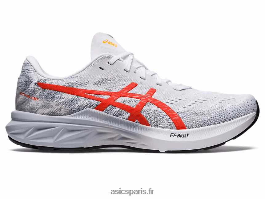 Hommes Asics Dynablast 3 BXL8B2792 blanc/tomate cerise
