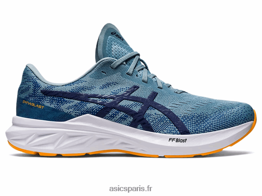 Hommes Asics Dynablast 3 BXL8B2799 acier léger/océan profond