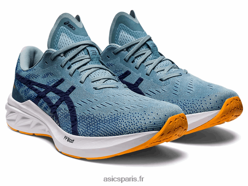 Hommes Asics Dynablast 3 BXL8B2799 acier léger/océan profond