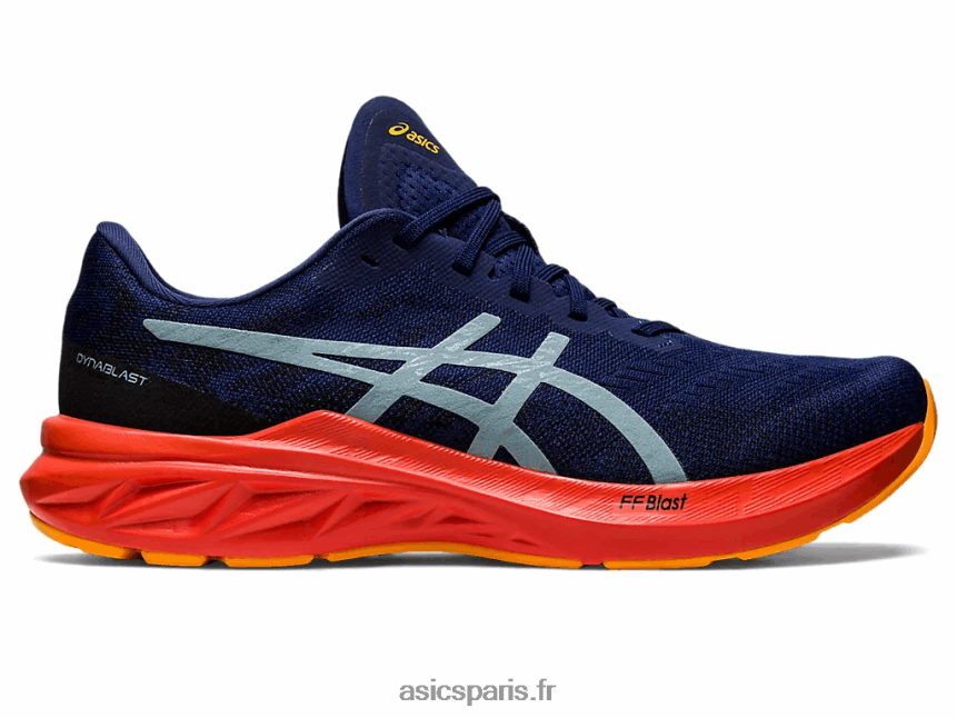 Hommes Asics Dynablast 3 BXL8B2821 océan profond/acier léger