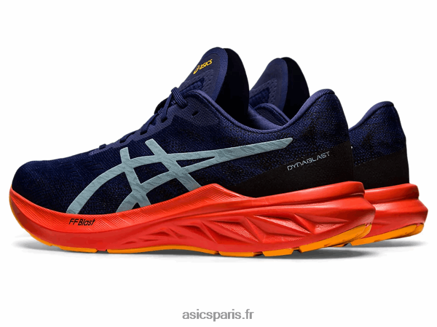 Hommes Asics Dynablast 3 BXL8B2821 océan profond/acier léger