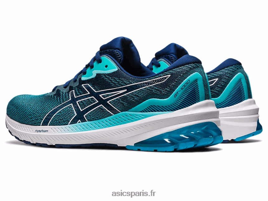 Hommes Asics GT-1000 11 BXL8B2559 menthe glacée/bleu immobilier