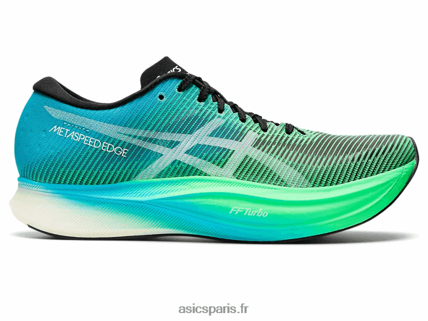 Hommes Asics bord métavitesse + BXL8B2813 noir/nouvelle feuille