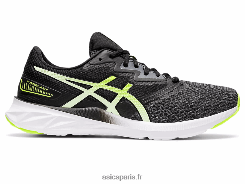 Hommes Asics déflagration BXL8B21574 gris porteur/vert danger