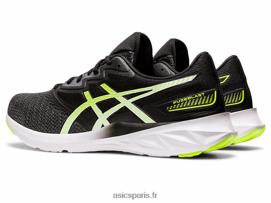 Hommes Asics déflagration BXL8B21574 gris porteur/vert danger