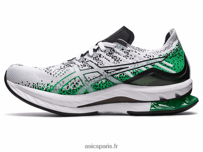 Hommes Asics explosion de gel-kinsei BXL8B2448 blanc/coriandre