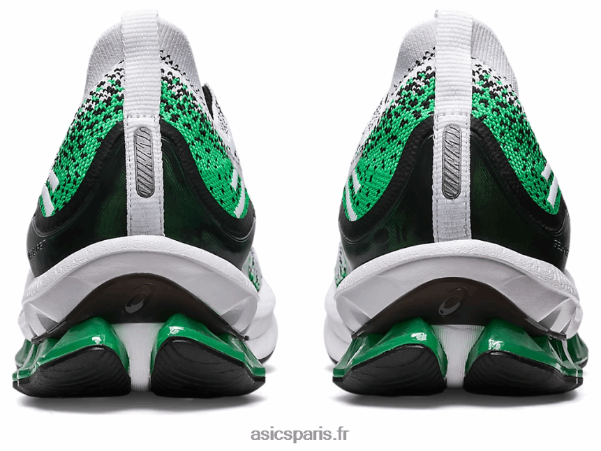 Hommes Asics explosion de gel-kinsei BXL8B2448 blanc/coriandre