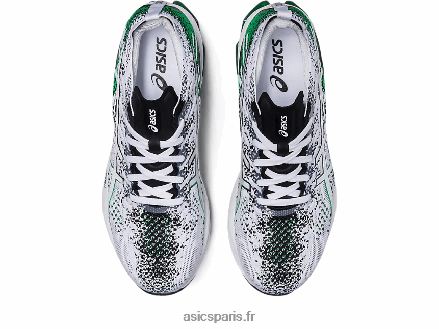 Hommes Asics explosion de gel-kinsei BXL8B2448 blanc/coriandre