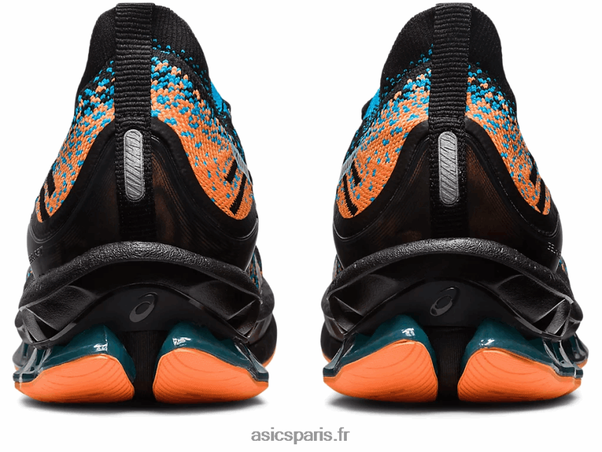 Hommes Asics explosion de gel-kinsei BXL8B2459 noir/bleu île