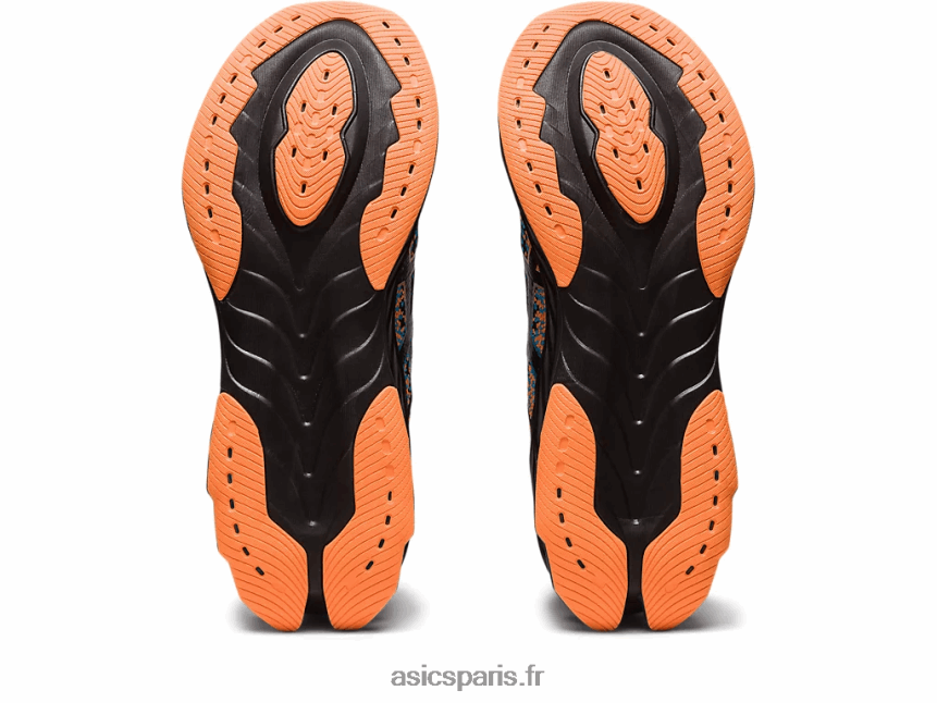 Hommes Asics explosion de gel-kinsei BXL8B2459 noir/bleu île