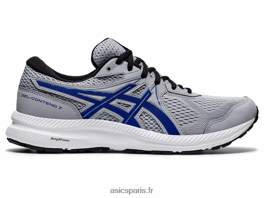 Hommes Asics gel-content 7 BXL8B21690 gris piémont/bleu