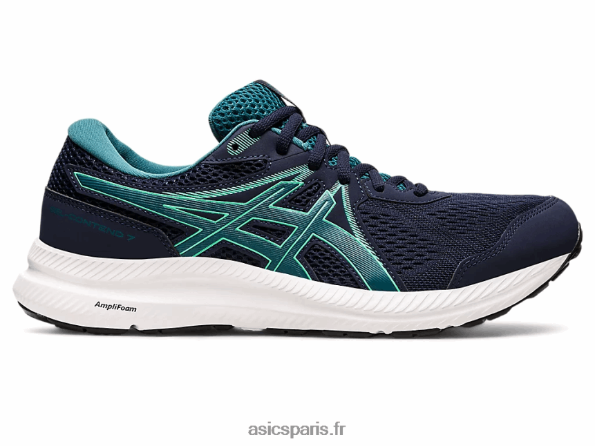 Hommes Asics gel-content 7 BXL8B21915 minuit/pin velours